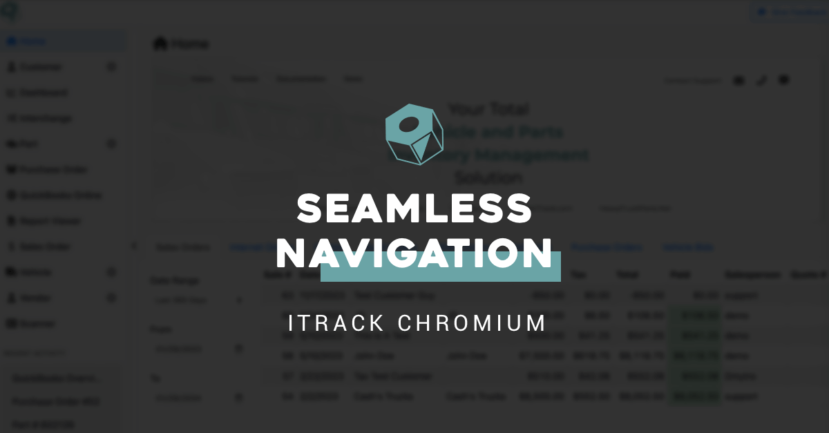 Navigation designed with you in mind - ITrack Chromium