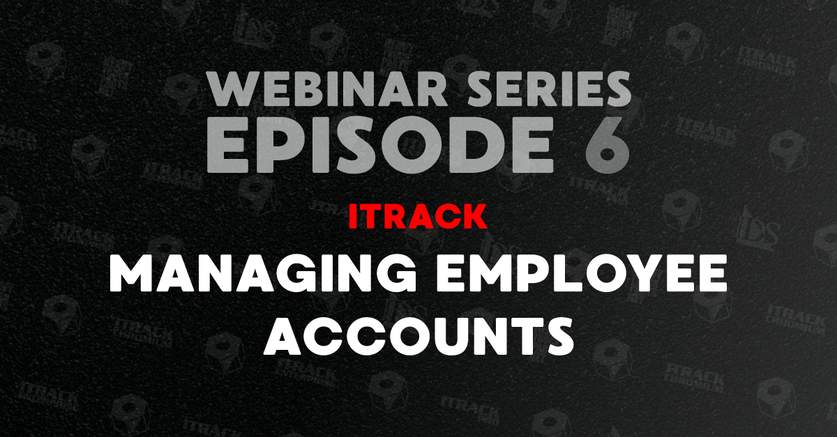 Account Management in ITrack Webinar
