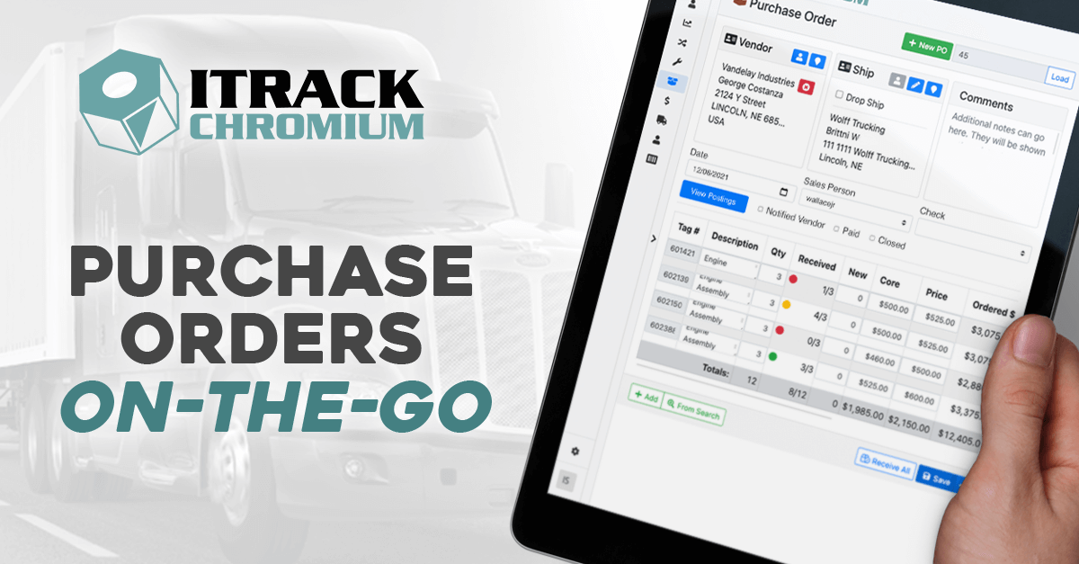 Purchase Orders On-The-Go