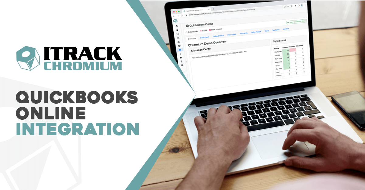 quickbooks online integration - chromiumg