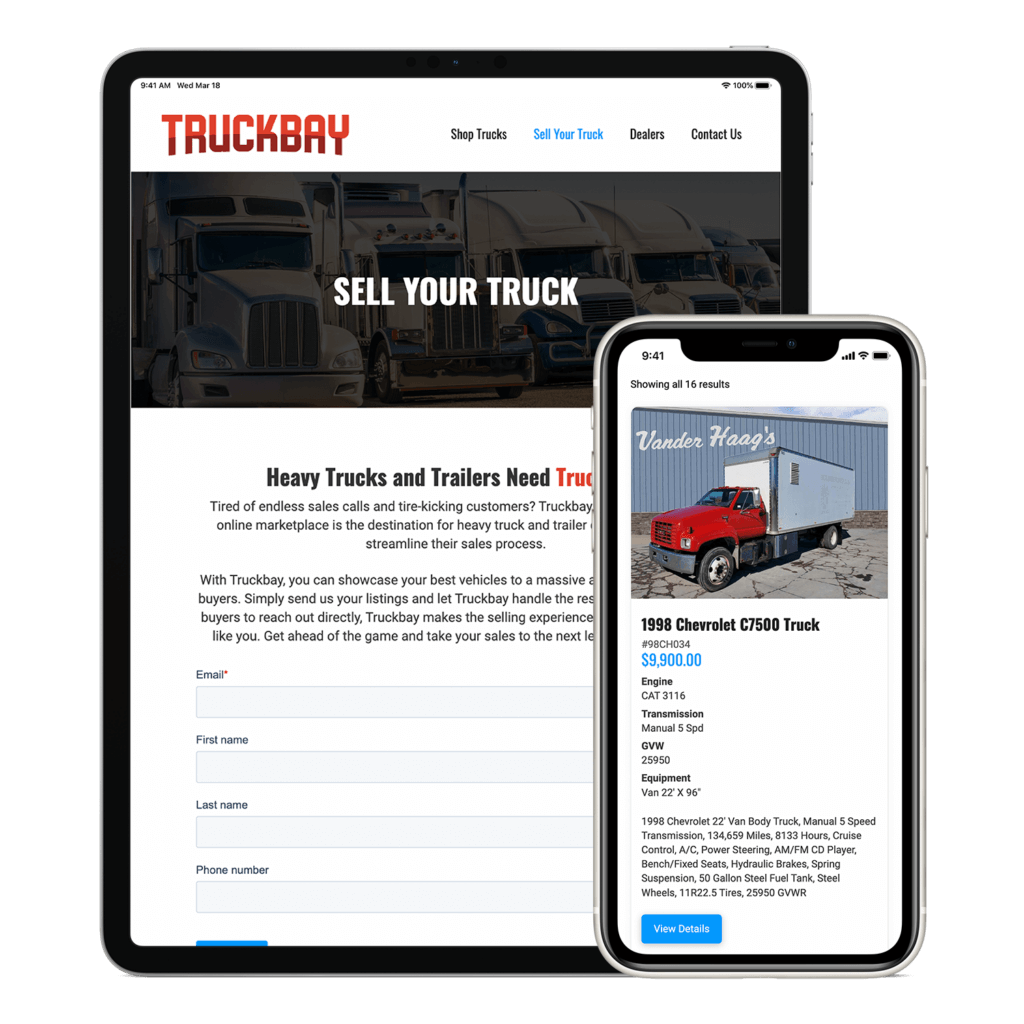 Truckbay - Online Truck Marketplace
