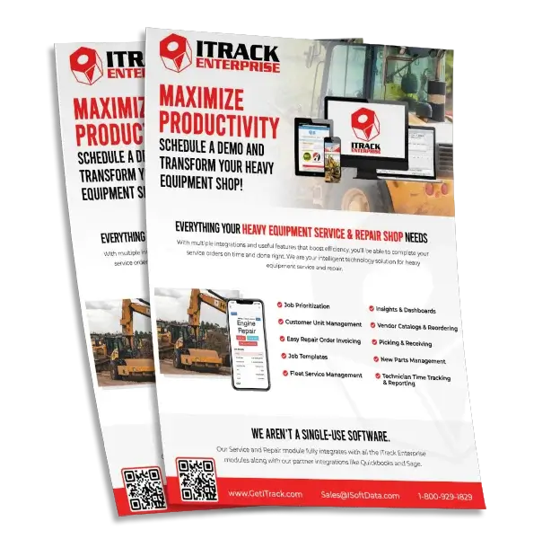 Service & Repair - ITrack Enterprise for Heavy Equipment