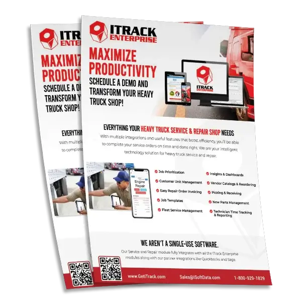 Service & Repair - ITrack Enterprise for Heavy Trucks