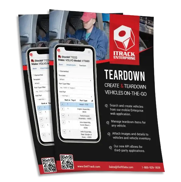 Mobile Teardown - ITrack Enterprise for Heavy Trucks