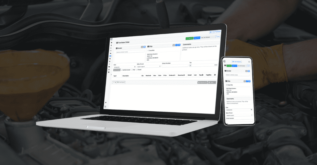 Purchase Orders with ITrack Chromium